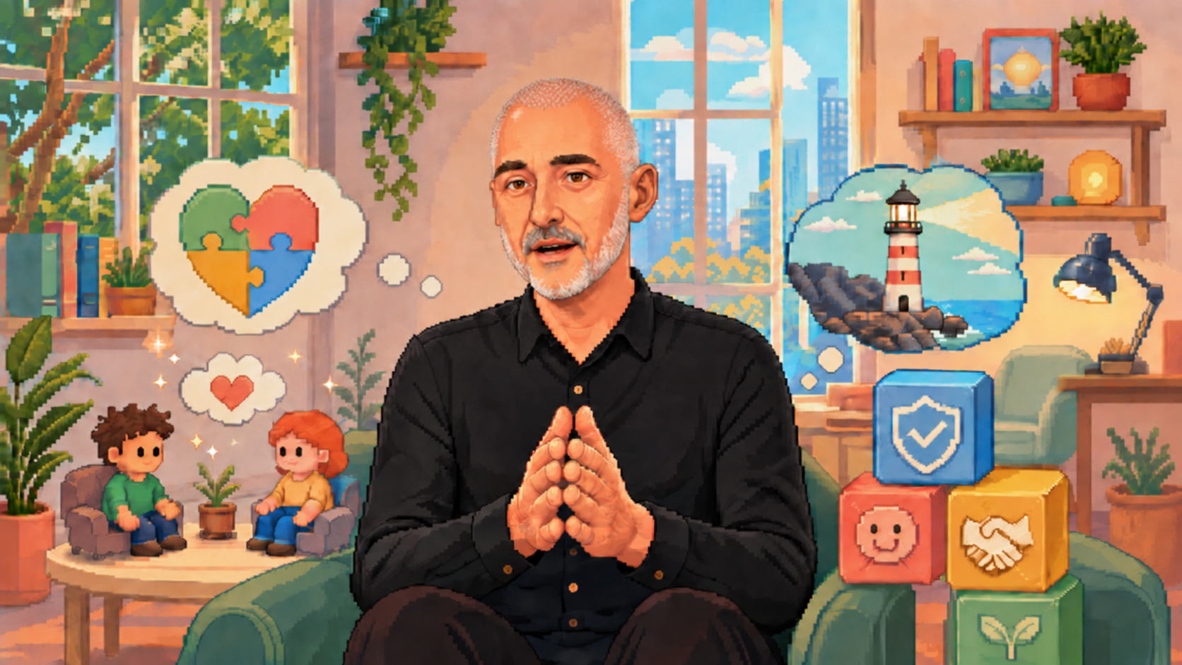 Supershrinks explicado en pixel art